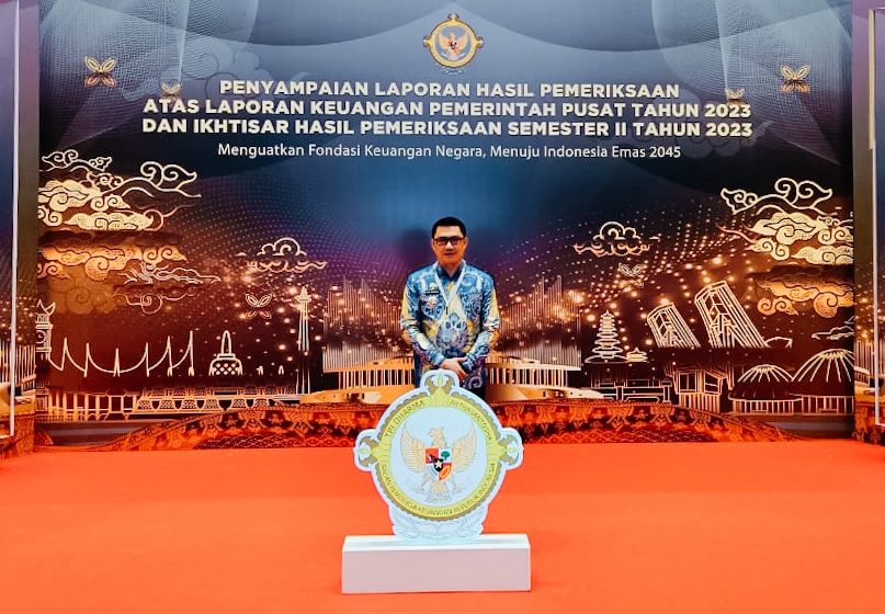  Pj. Bupati Heri Hadiri Acara Penyampaian Hasil Pemeriksaan BPK