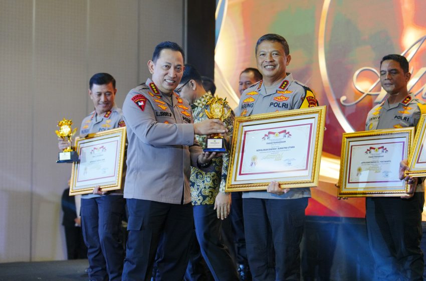  Polda Sumut Jadi Polda Terbaik se- Indonesia, Raih Kompolnas Awards 2024
