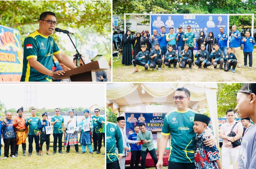  Pj. Bupati Batu Bara Buka Kejurda Fespati