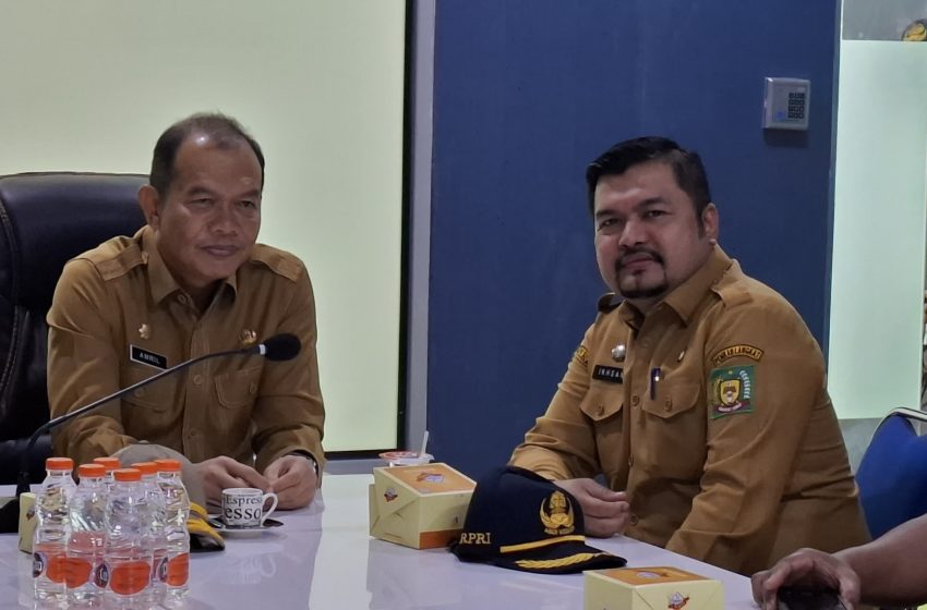  Pj. Bupati Langkat diwakili Sekda Amril, Ikuti Rapat  Pengendalian Inflasi dan Penanggulangan TBC dan Polio