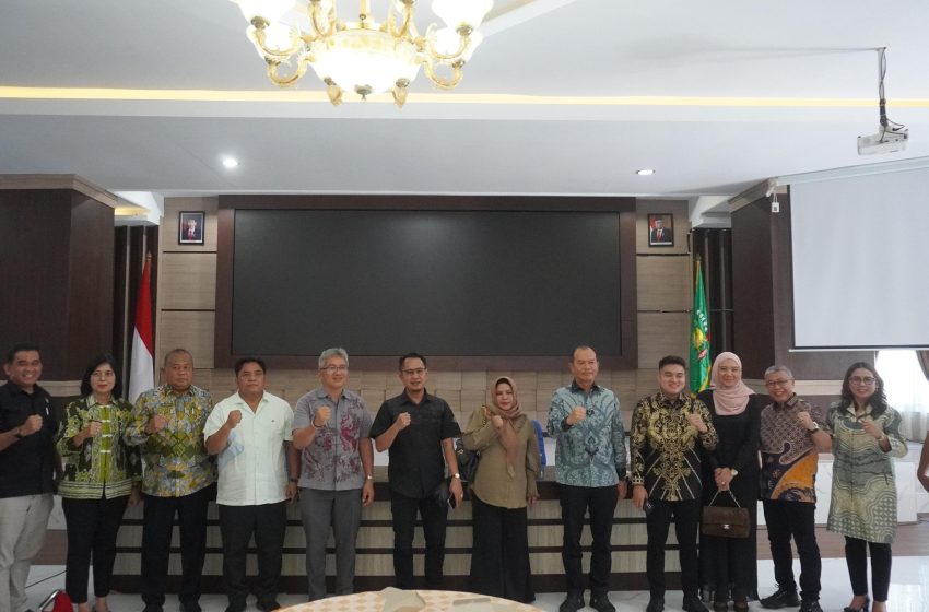  Pj. Bupati Langkat Diwakili Sekda Amril Terima Kunjungan Kerja DPRD Provinsi Sumut