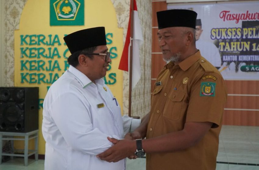  Tasyakuran Penyelenggaraan Haji 2024: Pj. Bupati Langkat doakan Semua Jemaah Haji Mabrur