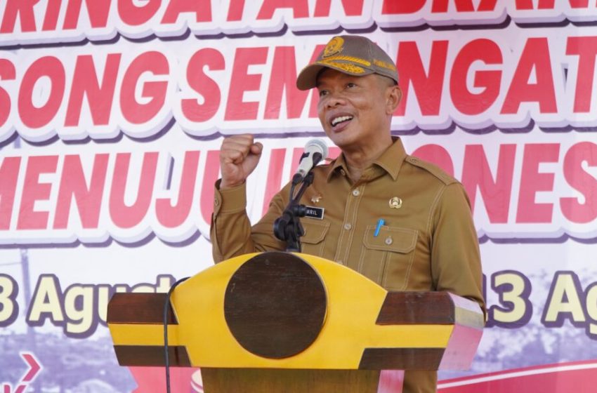  Pj. Bupati Langkat di wakili Sekda Amril hadiri BBH ke – 77: Songsong Semangat Nusantara Baru, Menuju Indonesia Maju