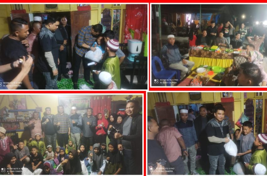  Kapolres Dan Pj Bupati Batu Bara Kunjungi Desa Bandar Rahmat Beri Bansos Sekaligus Cooling System