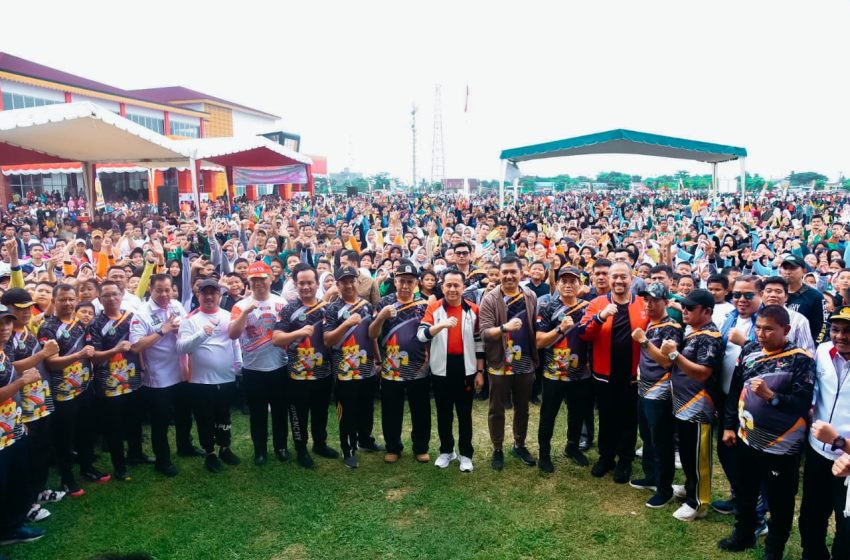  Kabupaten Batu Bara Jadi Tuan Rumah Pengukuhan 20.000 Blue Volunteer Pantai Timur