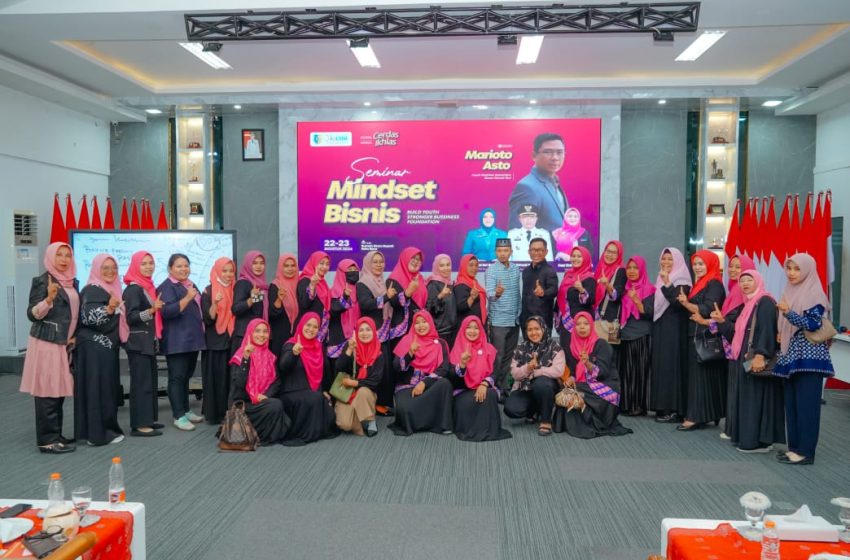  Pj. Ketua TP PKK Batu Bara Hadiri Seminar Mindset dan Bisnis IPEMI