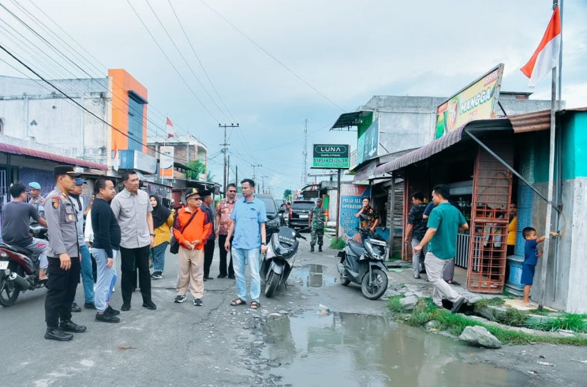  Jalan Tergenang di Pangkalan Dodek, Pj. Bupati Heri Ambil Langkah Perbaikan