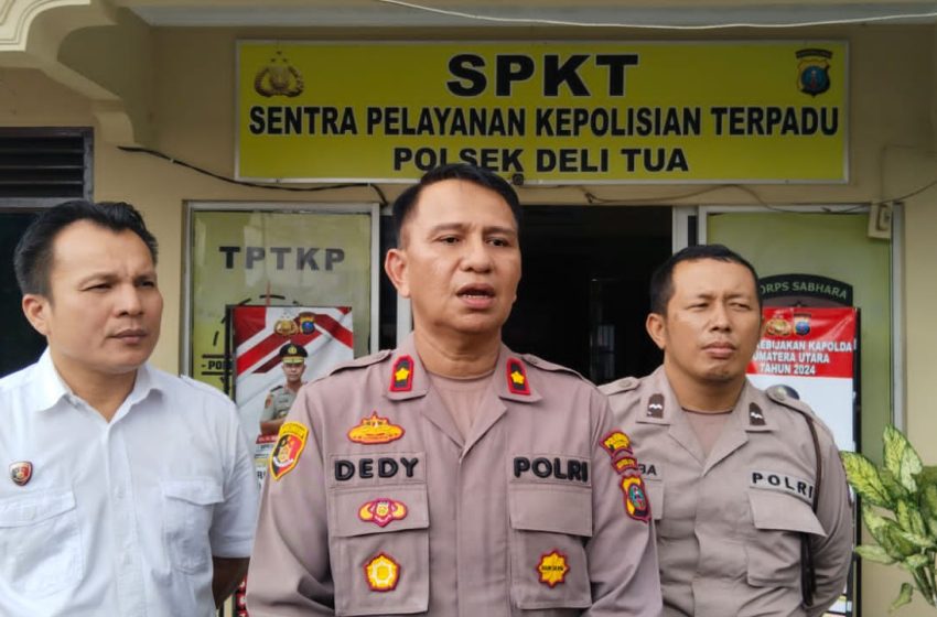  Polisi Selamatkan Seorang Pria Mencoba Bunuh Diri di Kecamatan Delitua