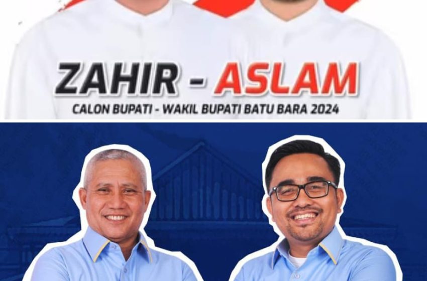  2 Paslon Bupati dan Wabup Mendaftar di KPU Batu Bara
