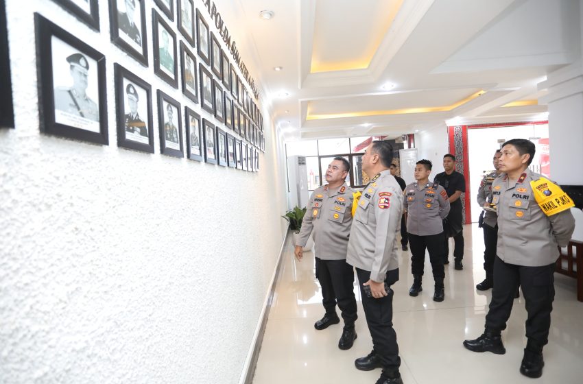  Kapolda Sumut Menerima Kunker Ka Divkum Mabes Polri Membahas Penguatan Sistem Hukum