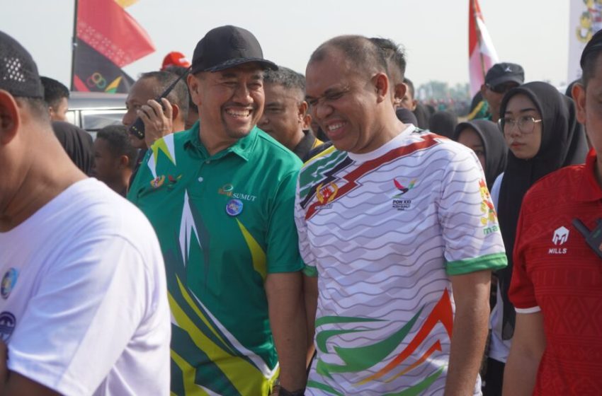  Pj. Bupati Langkat Faisal Hasrimy Hadiri Gebyar PON XXI Aceh-Sumut 2024: Sukseskan Pesta Olahraga Nasional