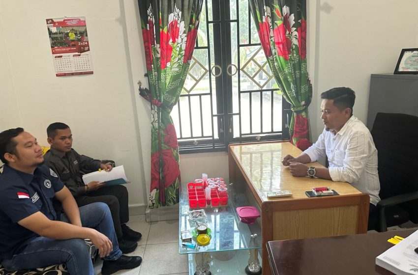  Sat Intelkam Polres Batu Bata Berkunjung Ke KPU Sekaligus Gelar Cooling System Sukseskan Pemilu 2024