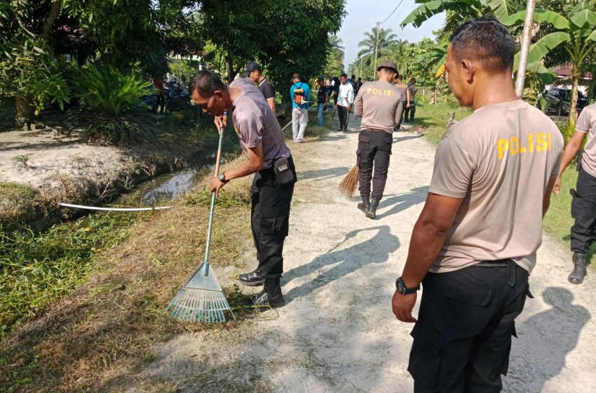  Sat Samapta Polres Batu Bara Giat Kurve Gotroy di Desa Perjuangan Sei Balai