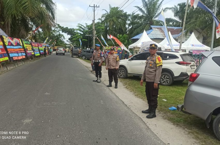  Kapolsek Labuhan Ruku hadiri Acara Gebyar Batu Bara bertanjak jilid V Tahun 2024.