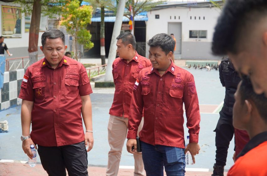  Agenda Rutin, Kepala KPR Rutan Kelas I Medan Cek Paviliun Hunian WBP