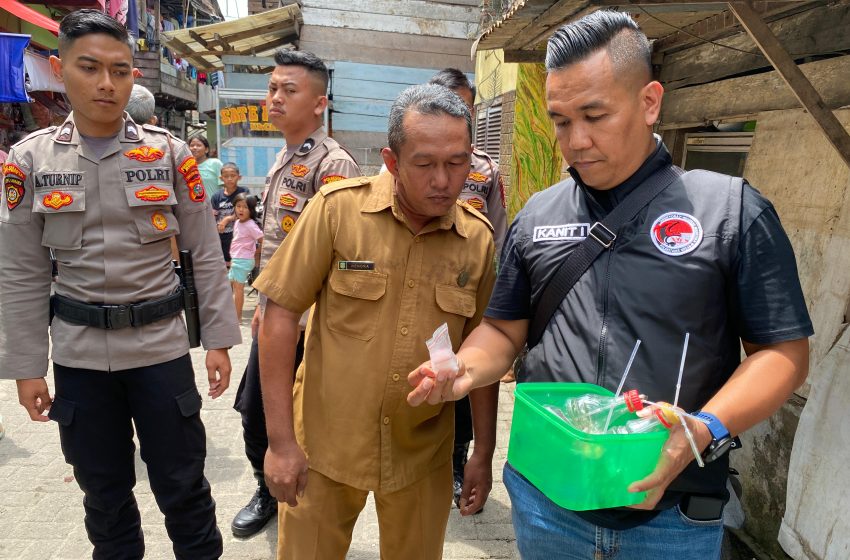  Polrestabes Medan Gerebek Sarang Narkoba di Kampung Badur, 1 Pengedar Diringkus