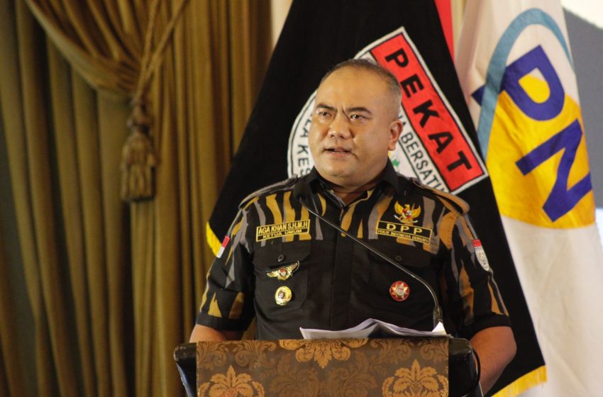  Rakernas PEKAT IB, Ketum: Dukung Penuh Pasangan Rahmat Mirzani Djausal-Jihan Nurlela