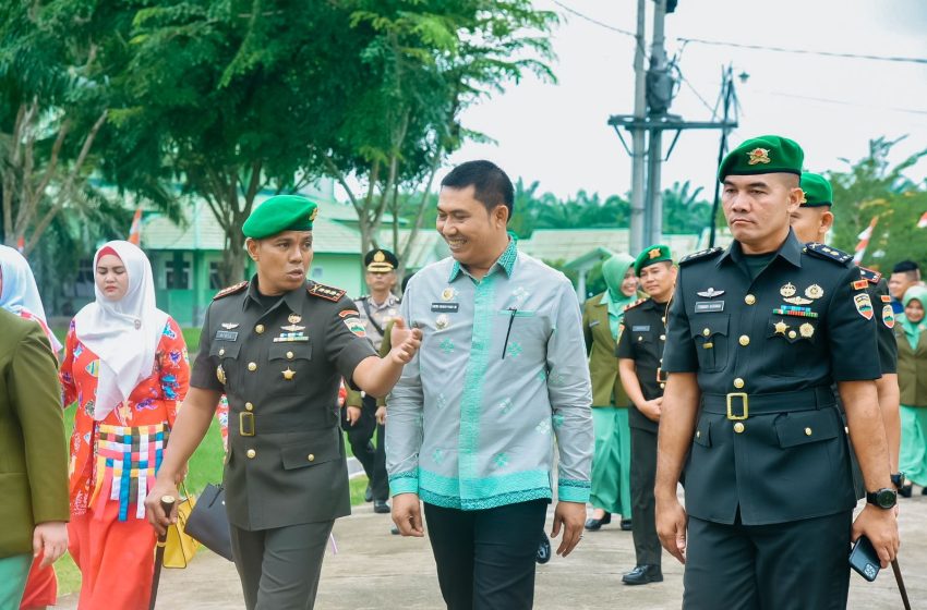  Pj. Bupati Batu Bara Hadiri Serah Terima Jabatan Danyonif 126/KC