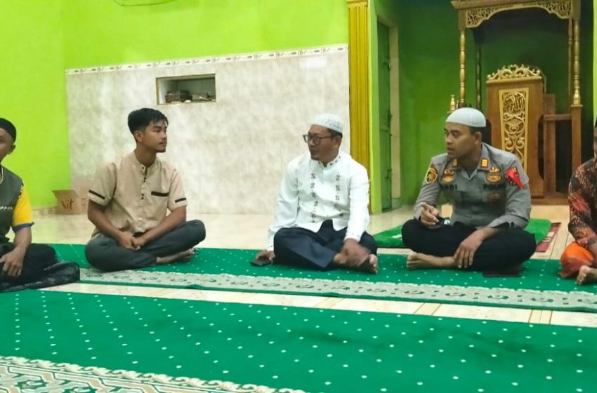  Kapolsek Medang Deras Sholat Subuh Sembari Giat Colling System