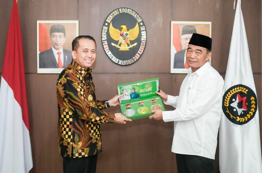  Menko PMK Sampaikan Apresiasi Presiden RI Atas Terselenggaranya PON XXI Aceh – Sumut
