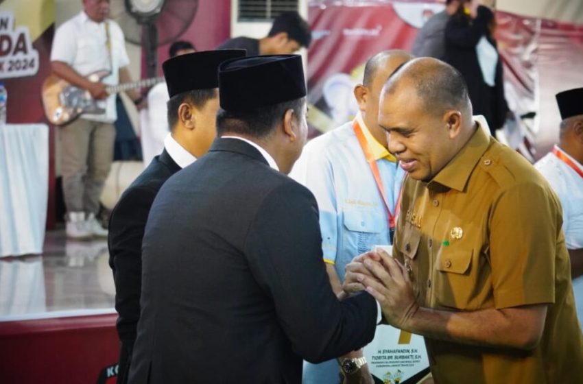  Pj Bupati Langkat Faisal Hasrimy Hadiri Penetapan dan Pengundian Nomor Urut Pilkada 2024: Dorong Pemilu Damai yang Sportif