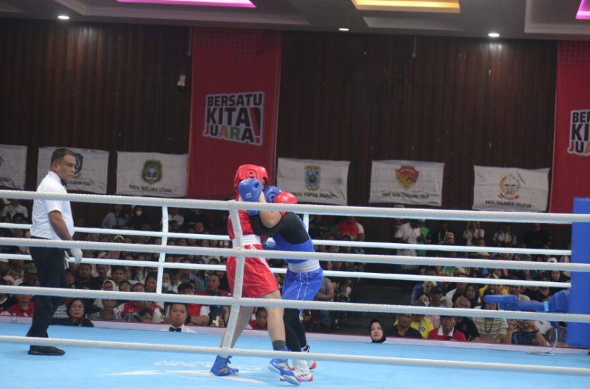  Petinju Putri Dominasi Hari Ketiga Cabor Tinju PON XXI/2024 Aceh-Sumut