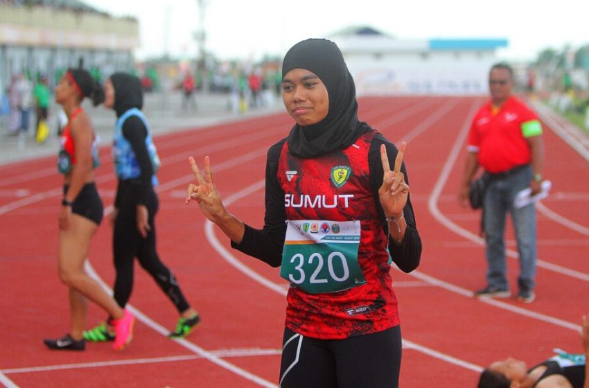  Lagi-lagi Rekor Nasional Cabor Atletik Terpecahkan di PON XXI Aceh-Sumut, Kali Ini Atlet Sumut Nomor 200 Meter