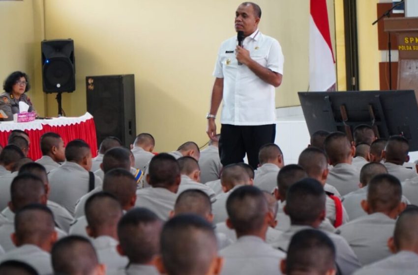  Pj Bupati Langkat Beri Arahan Kohesi Sosial kepada Siswa Ditukba Polri: Membangun Disiplin, Loyalitas, dan Integritas