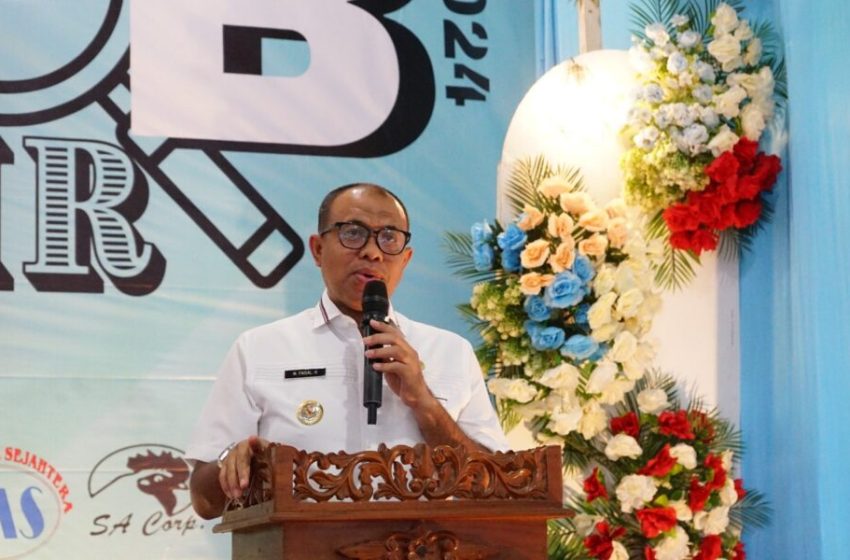  Tingkatkan Kolaborasi Dengan Dunia Usaha, Pj Bupati Langkat Buka Job Fair SMK 2024