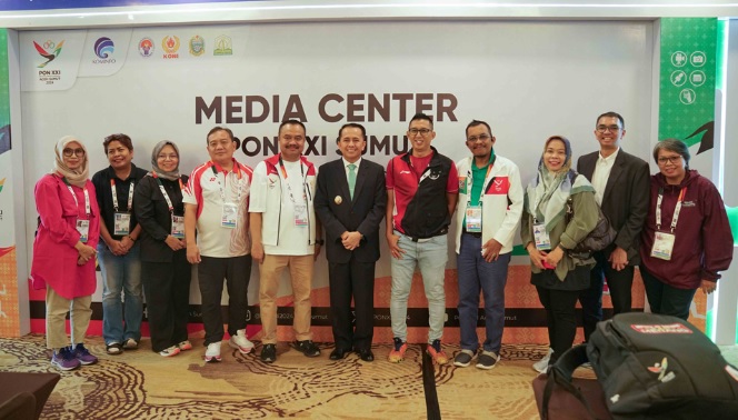 Media Center PON XXI di Sumut Lengkap, Modern Tidak Kalah Dengan Asian Games