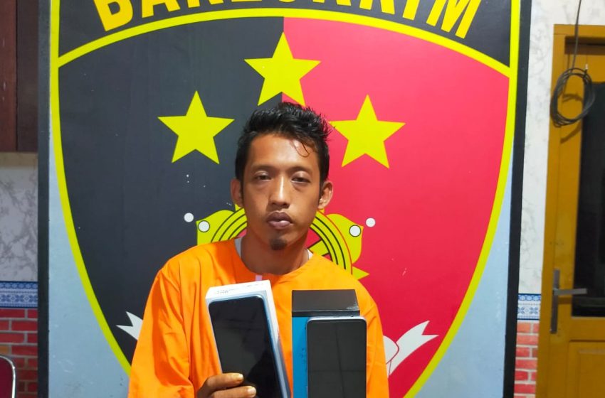  Pencuri HP Tak Berkutik Di Bekuk Unit Reskrim Polsek Indrapura