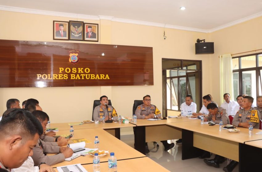  Polres Batubara Siap Lakukan Pengamanan Ketat Kampanye Pilkada 2024