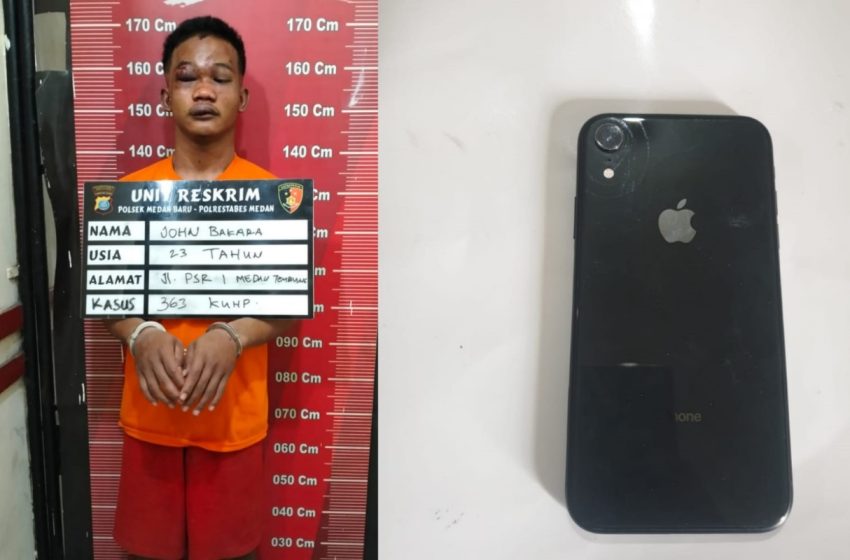  Polisi Amankan Pelaku Curas Kawasan Medan Baru