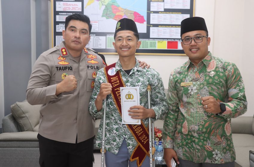  Kapolres Apresiasi Dimas Ardiansyah, Siswa MAN Batubara Duta Pelajar Anti Narkoba Sumut