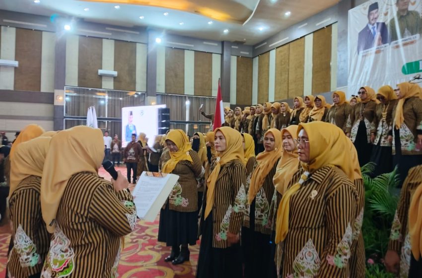  DPW Srikandi Pujakesuma Sumut Lantik Pengurus DPD Srikandi di Lima Daerah