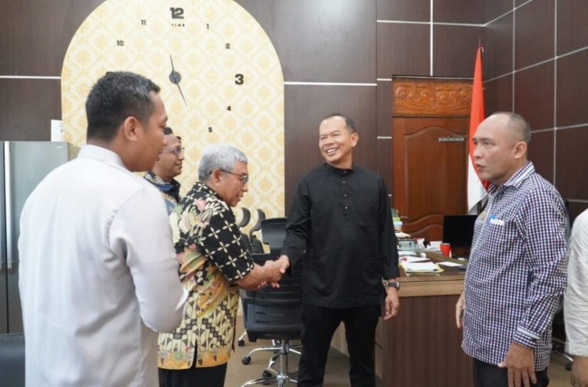  Komisi Informasi Sumut Vistitasi dan Monitoring Dinas Kominfo Langkat: Tingkatkan Keterbukaan Informasi Publik