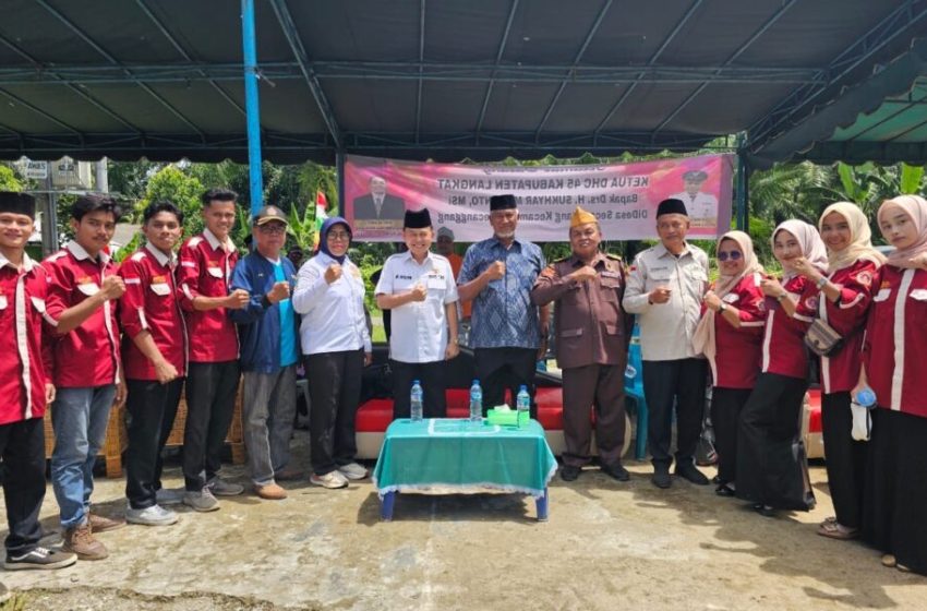  Pemkab Langkat Dukung Pelestarian Sejarah: Tugu Juang 45 di Desa Secanggang  Diresmikan