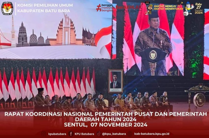  KPU Batu Bara Hadiri Rakor PPD Tahun 2024 di Jawa Barat