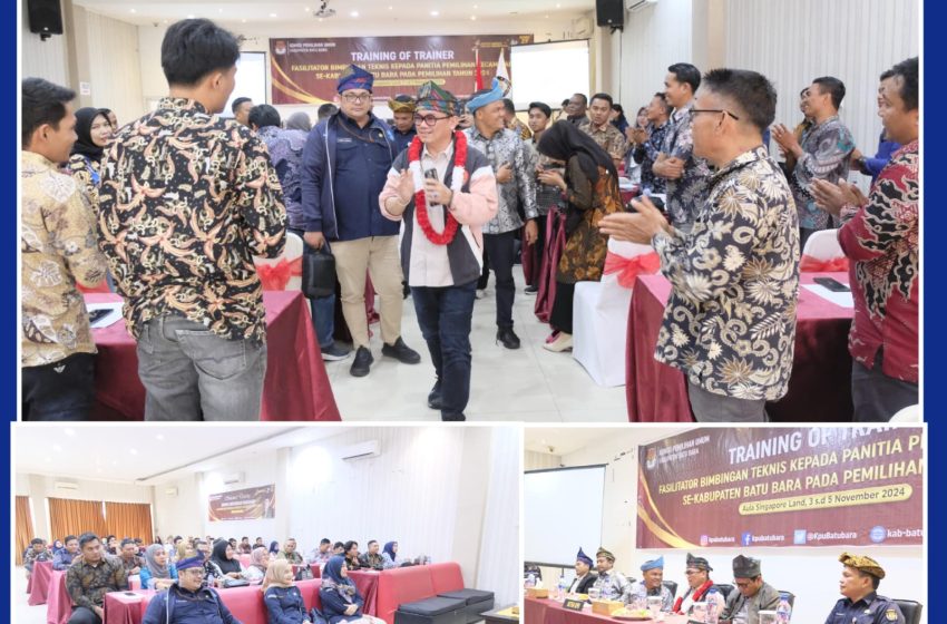  KPU RI Kunjungi Batubara, Pastikan Tahapan Berjalan Lancar