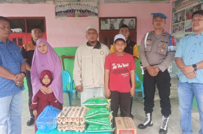  Polres Batu Bara Laksanakan Jumat Berkah, Baksos di Panti Asuhan DAARUL IKHLAS