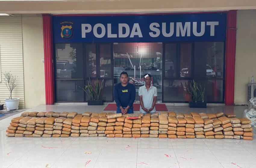  Polda Sumut Gagalkan 272 Kilogram Ganja Aceh
