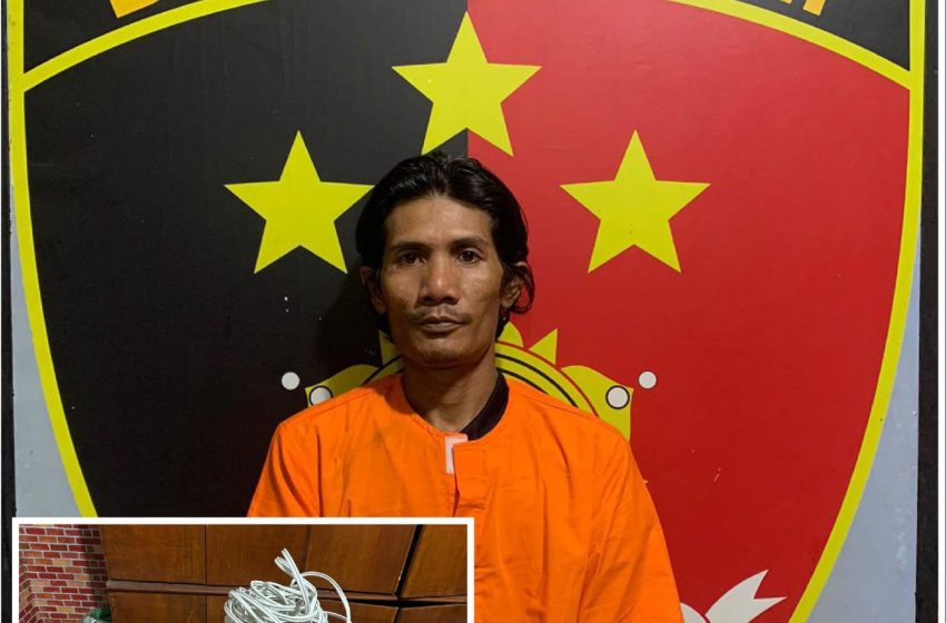  Curi CCTV, Icak Diringkus Unit Reskrim Polsek Indrapura