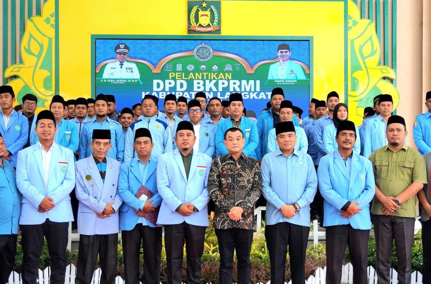  PJ Bupati Langkat Dukung BKPRMI sebagai Penggerak Pembinaan Pemuda Langkat yang Religius