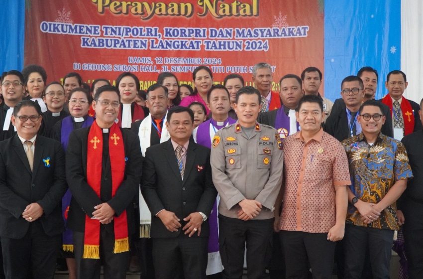  Perayaan Natal Oikumene 2024: Pj Bupati Langkat Ingatkan Pentingnya Kebersamaan dalam Keberagaman