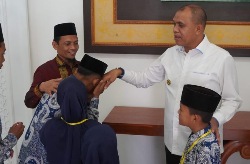  Pj Bupati Langkat Lepas Kontingen PORSADIN VI, Siap Harumkan Nama Sumut di Tingkat Nasional