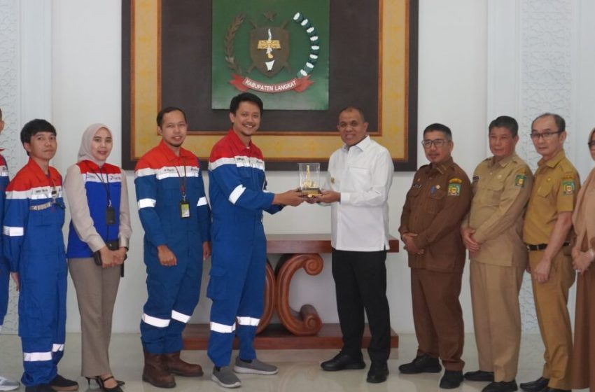  Pj Bupati Langkat Faisal Hasrimy Sambut Silaturahmi PT Pertamina EP Pangkalan Susu: Dorong Kebangkitan Minyak Langkat