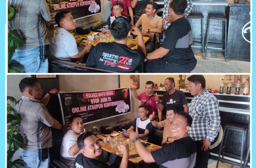  Polsek Lab. Ruku Gencar Sosialisasi dan Himbauan Bahaya Judol