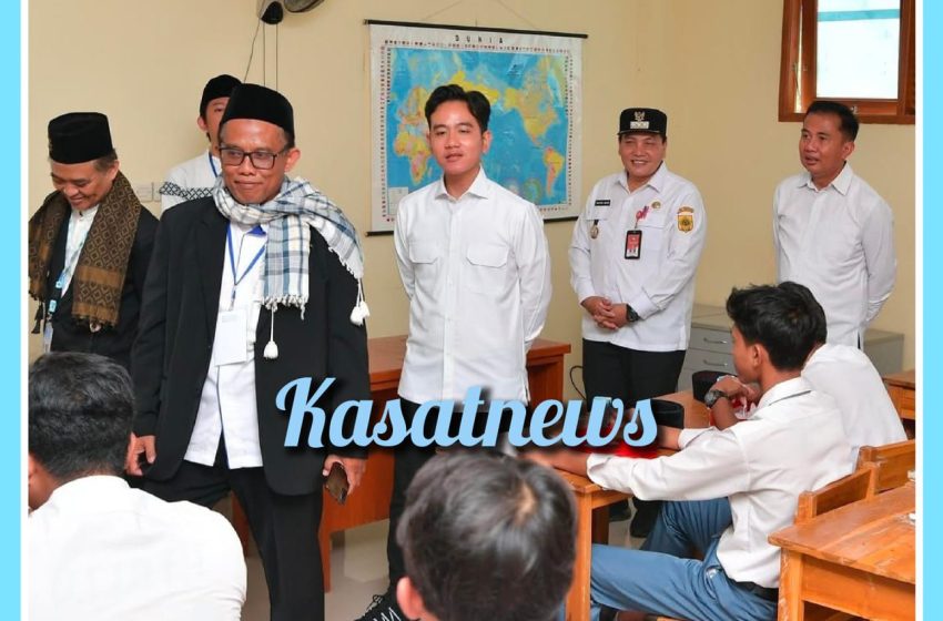  Wapres Gibran Kunjungi Ponpes Muhammadiyah Ki Bagus Hadikusumo Stimulan Makan Bergizi Gratis