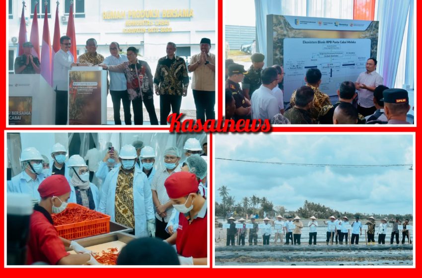  Wamen UMKM dan Pj. Bupati Batu Bara Resmikan Rumah Produksi Bersama untuk Tingkatkan Komoditas Cabai