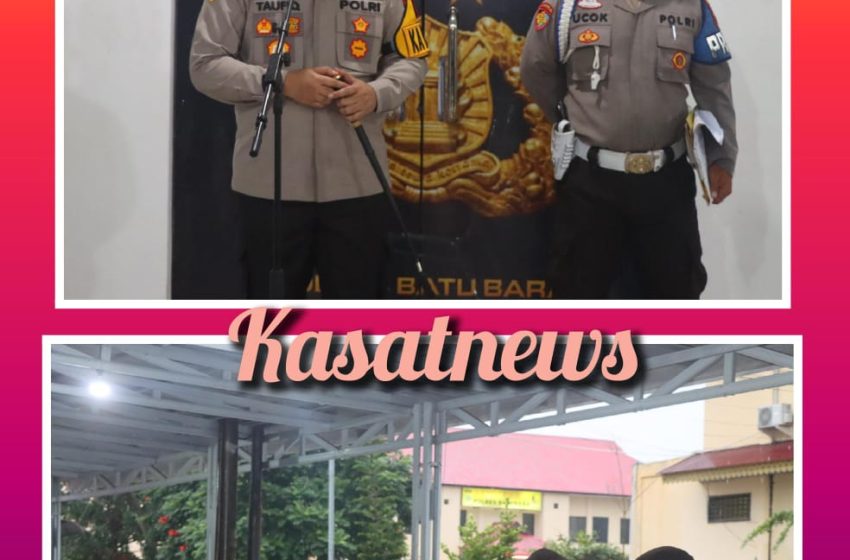  Polres Batu Bara Gelar Apel Pengamanan Natal 2024 dan Tahun Baru 2025